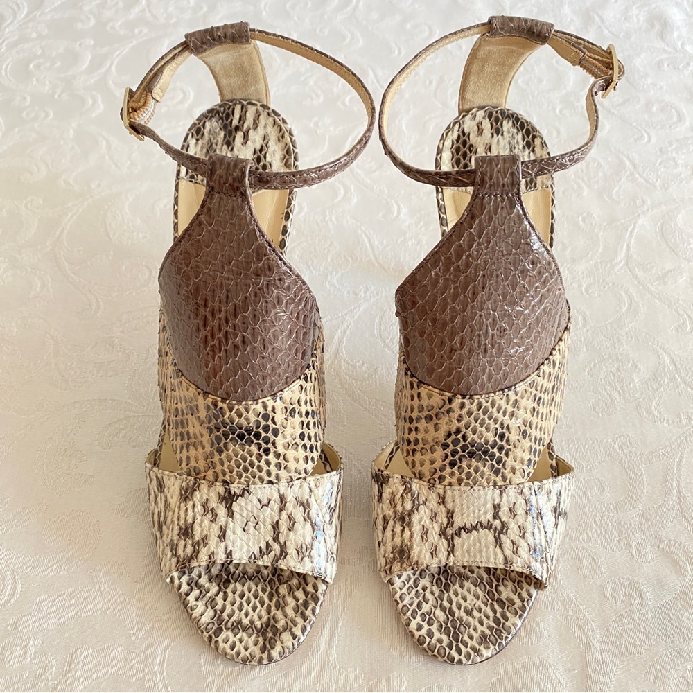 Jimmy Choo Python Sandals - Picture 3 of 9